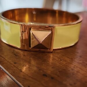 Kate Spade Yellow and Gold Bracelet